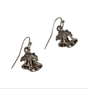 Silver Sleigh Bell Earrings